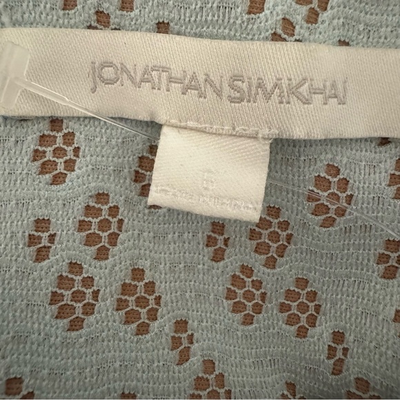 Jonathan Simkhai Cut Out Dress in Mint Green and Nude Size 6 NWOT - Picture 5 of 13